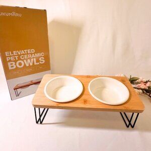 Elevated Ceramic Pet Bowls